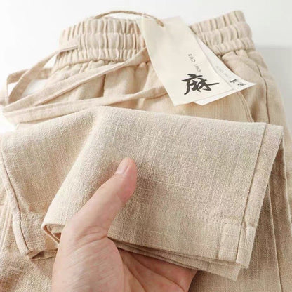 Unisex Casual Summer Linen Pants