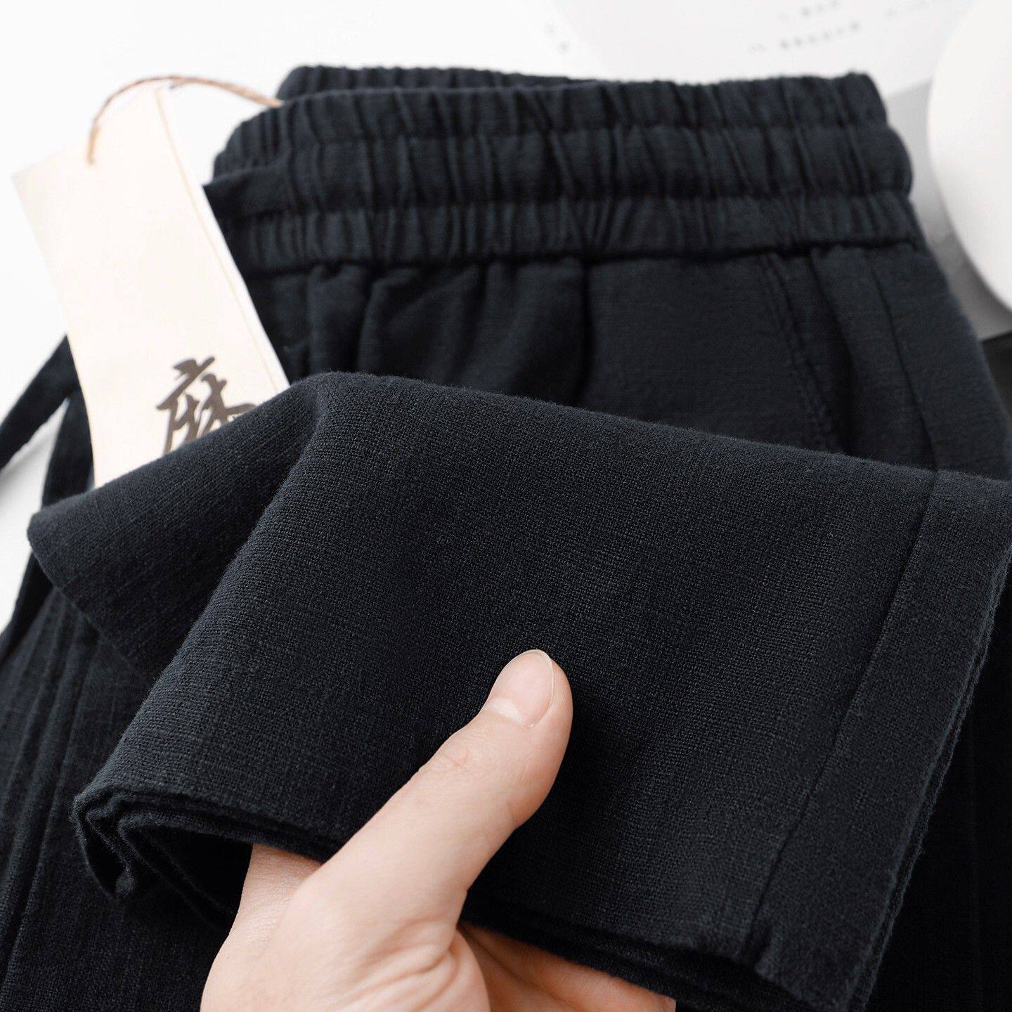 Unisex Casual Summer Linen Pants
