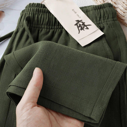 Unisex Casual Summer Linen Pants