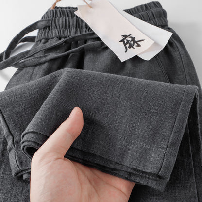 Unisex Casual Summer Linen Pants